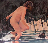 figure studies paintings by Rosemary Taylor