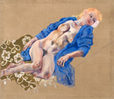 figure studies paintings by Rosemary Taylor